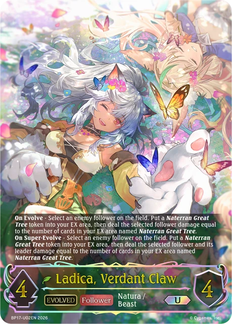 Ladica, Verdant Claw