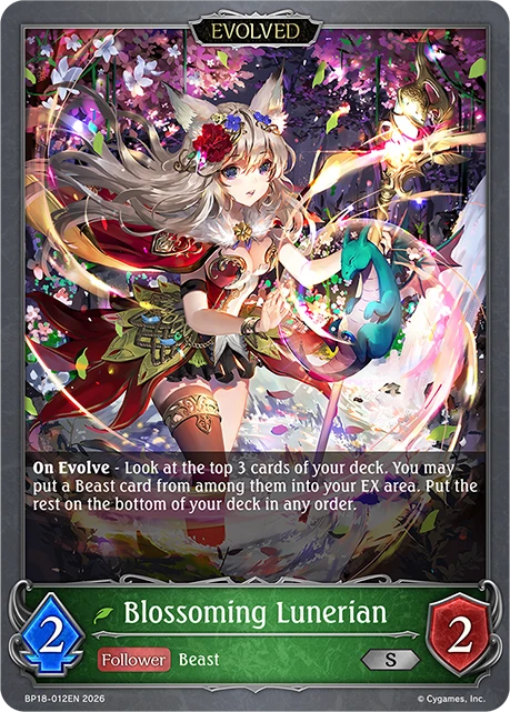 Blossoming Lunerian