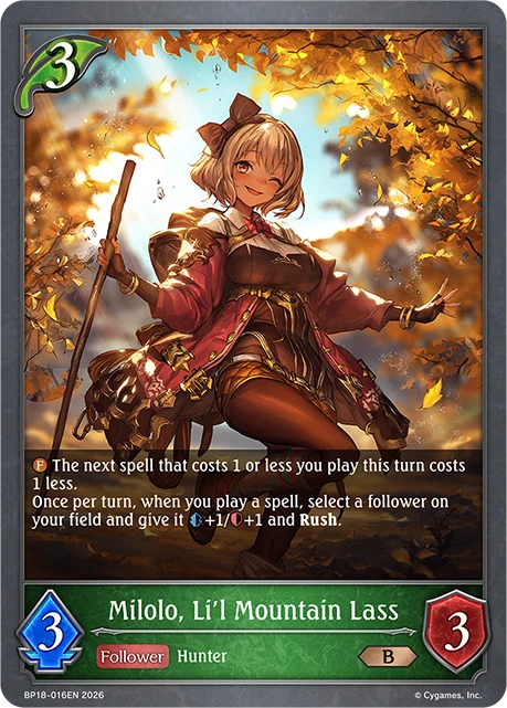 Milolo, Li'l Mountain Lass