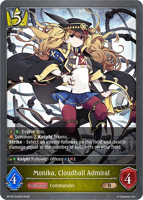 Monika, Cloudhall Admiral
