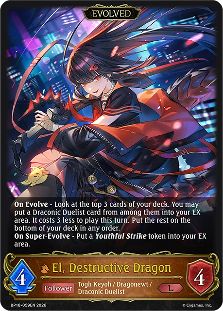 El, Destructive Dragon