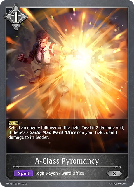 A-Class Pyromancy