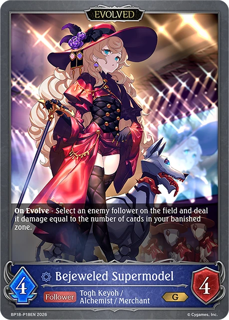 Bejeweled Supermodel
