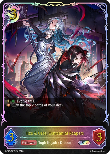 Ilze & Urze, Centennial Reapers