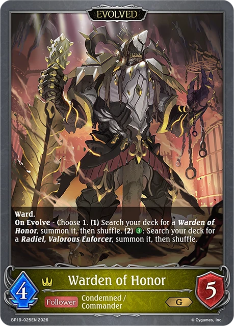 Warden of Honor