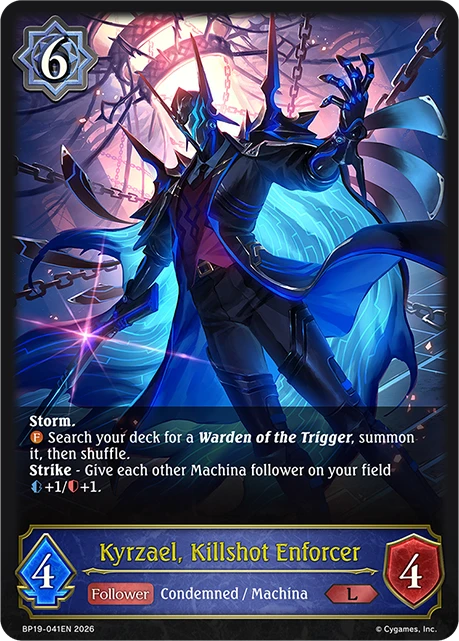 Kyrzael, Killshot Enforcer