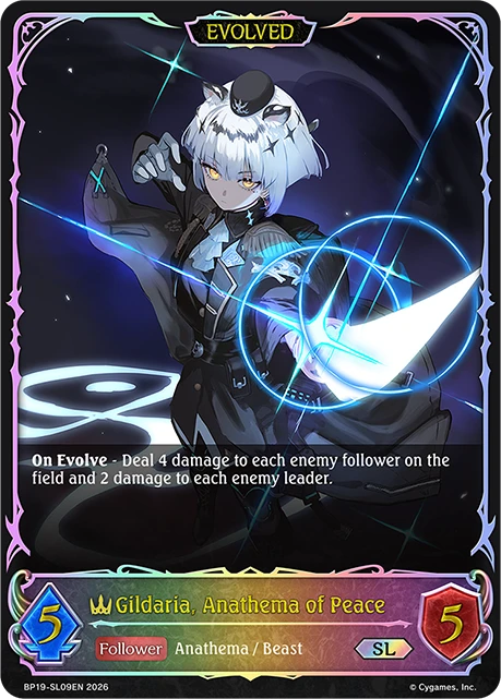 Gildaria, Anathema of Peace