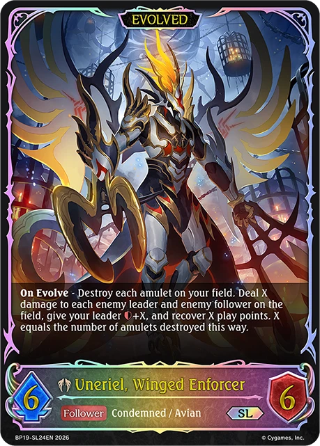 Uneriel, Winged Enforcer