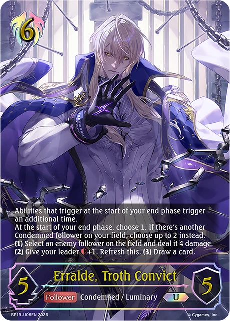Erralde, Troth Convict
