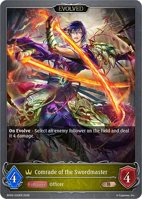 Comrade of the Swordmaster