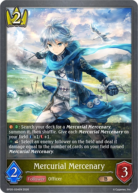 Mercurial Mercenary