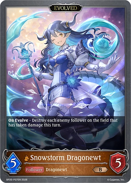Snowstorm Dragonewt