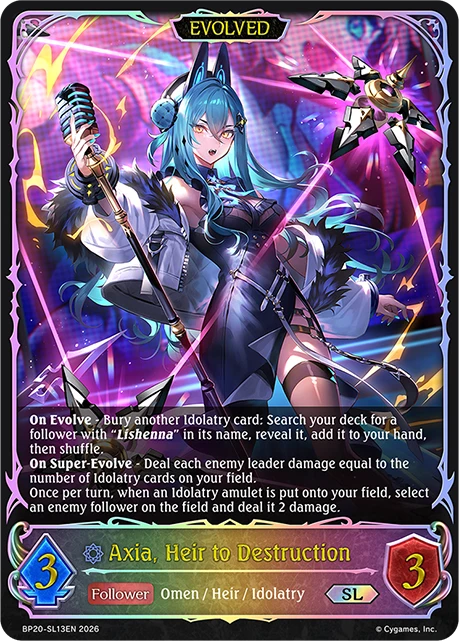 Axia, Heir to Destruction