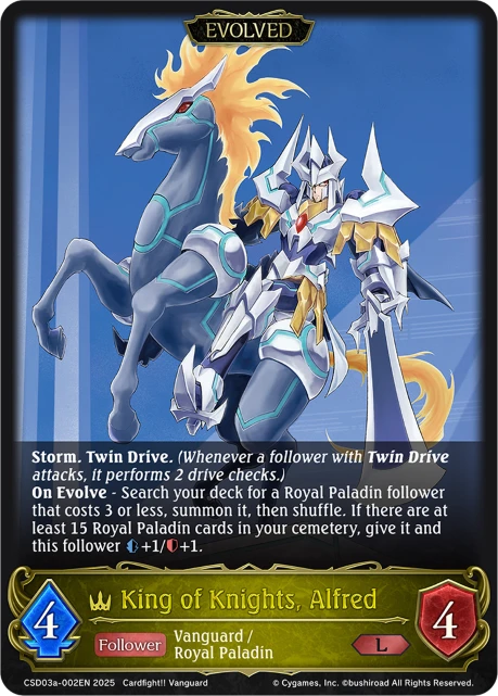 King of Knights, Alfred
