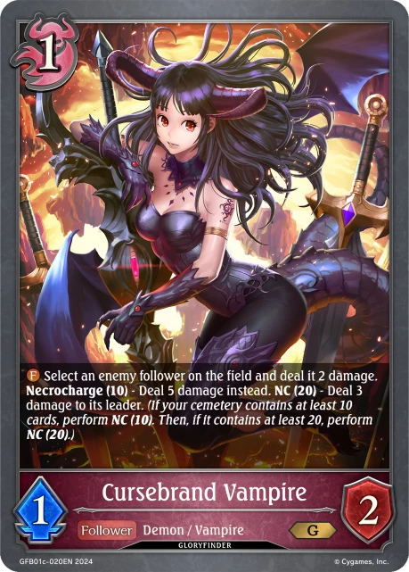 Cursebrand Vampire