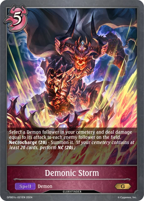 Demonic Storm