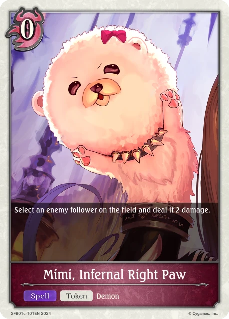 Mimi, Infernal Right Paw