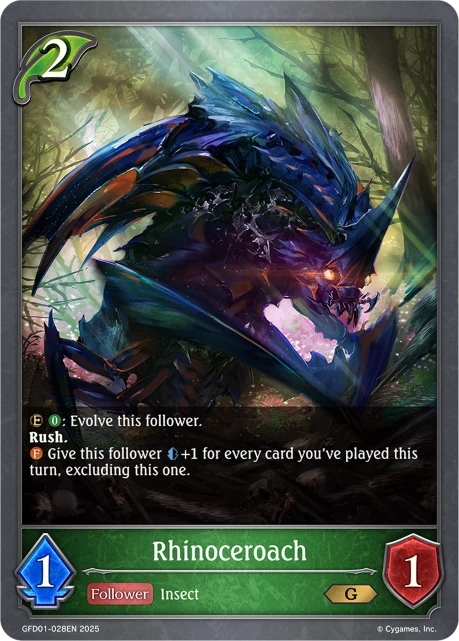 Rhinoceroach