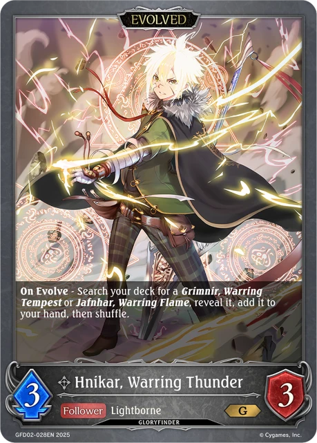 Hnikar, Warring Thunder