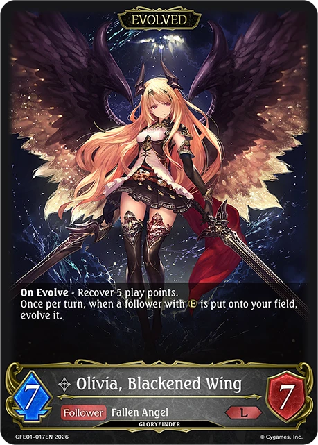 Olivia, Blackened Wing
