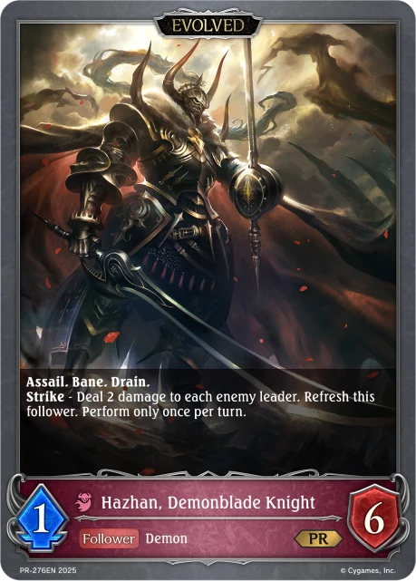 Hazhan, Demonblade Knight
