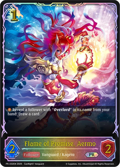 Flame of Promise, Aermo