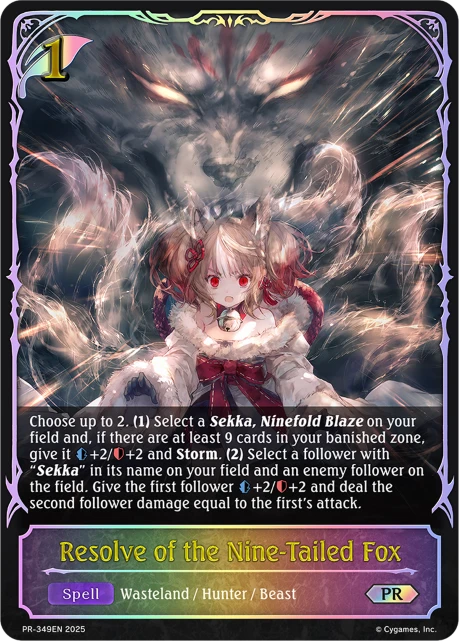 Resolve of the Nine-Tailed Fox