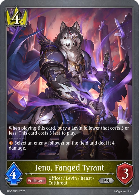 Jeno, Fanged Tyrant