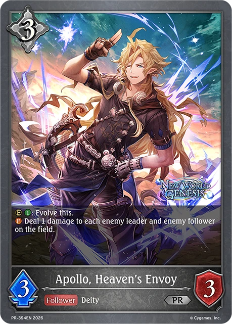 Apollo, Heaven's Envoy