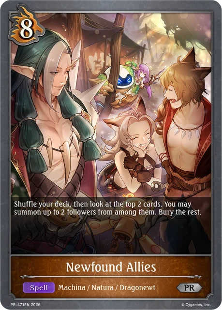 Newfound Allies