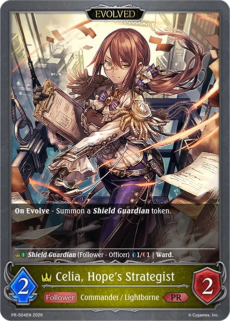 Celia, Hope's Strategist