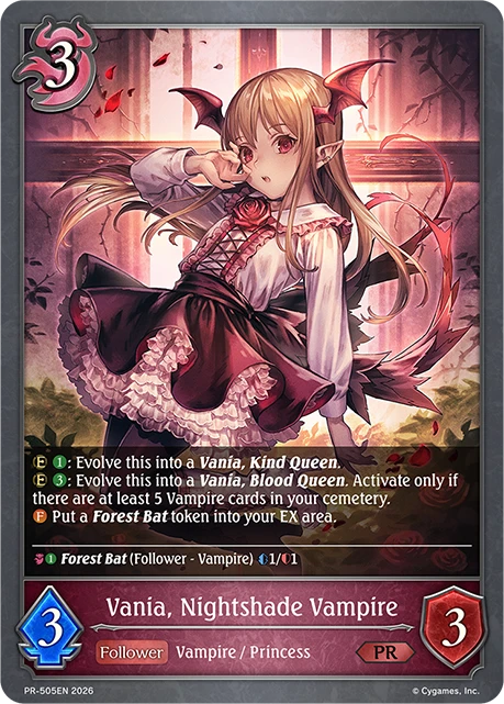 Vania, Nightshade Vampire