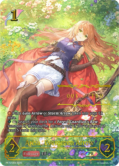 Arisa, Evergreen Arrow