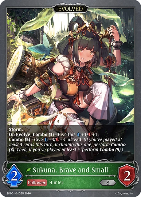 Sukuna, Brave and Small