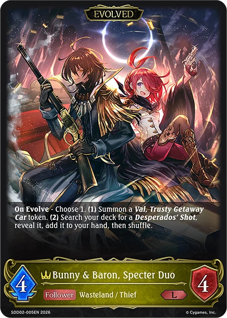 Bunny & Baron, Specter Duo