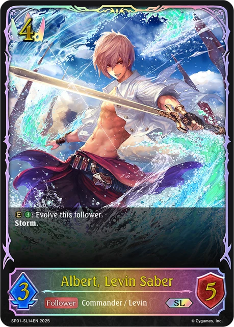 Albert, Levin Saber
