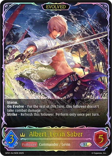 Albert, Levin Saber