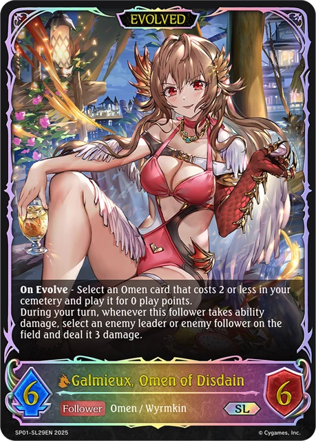 Galmieux, Omen of Disdain