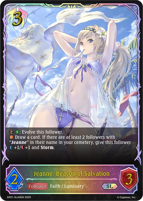 Jeanne, Beacon of Salvation