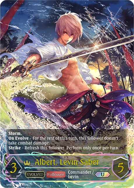 Albert, Levin Saber