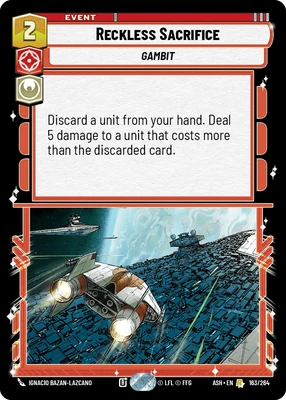 Reckless Sacrifice