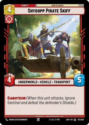 Shydopp Pirate Skiff