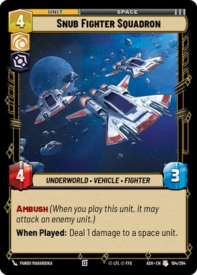 Snub Fighter Squadron