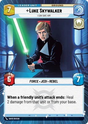 Luke Skywalker — other side