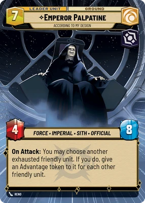 Emperor Palpatine — other side