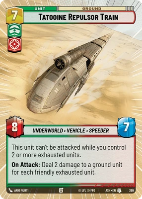 Tatooine Repulsor Train