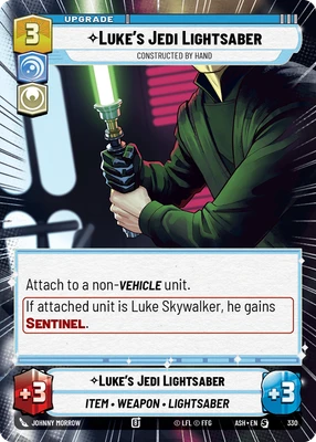 Luke's Jedi Lightsaber