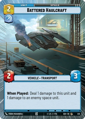 Battered Haulcraft