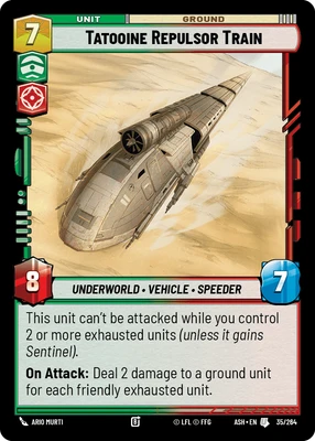 Tatooine Repulsor Train