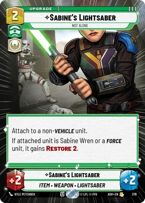 Sabine's Lightsaber